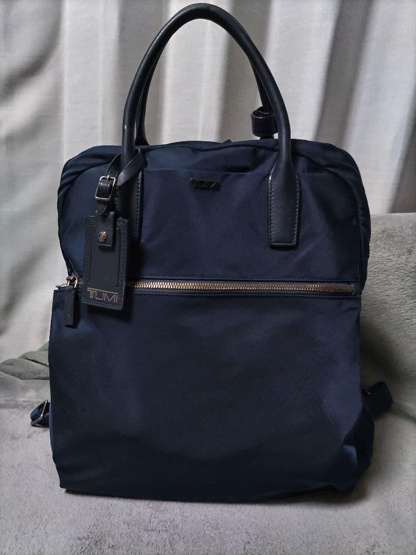 TUMI　トゥミ　Voyageur Aden　リュック　ネイビー