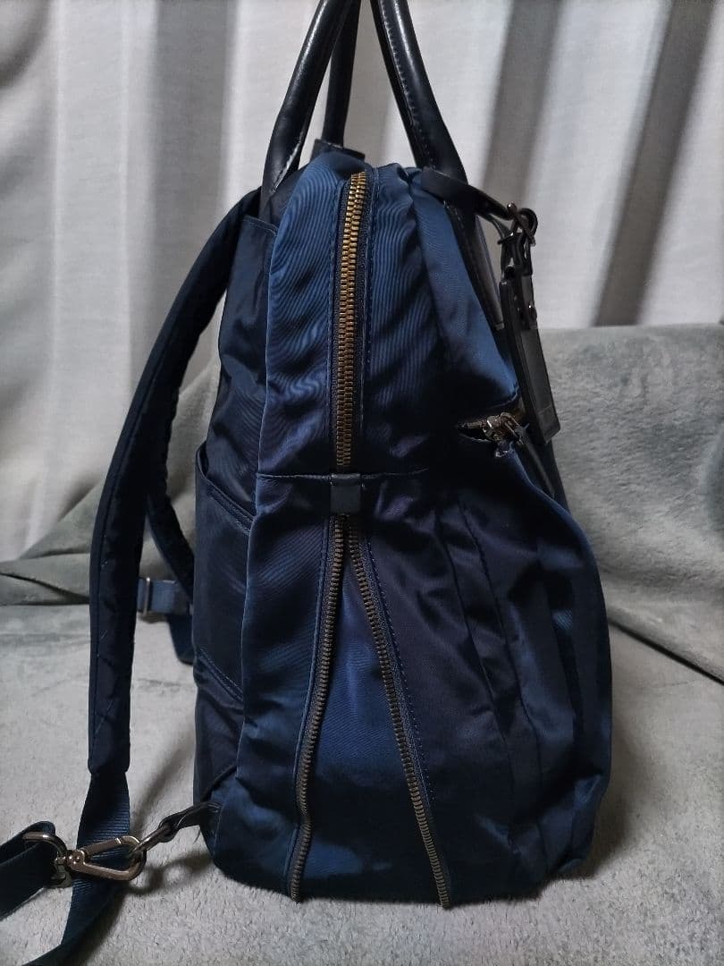 TUMI　トゥミ　Voyageur Aden　リュック　ネイビー