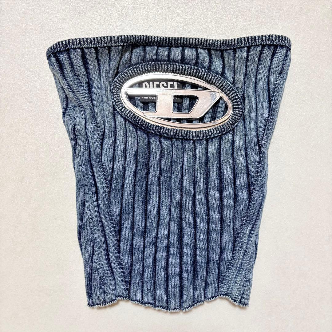 DIESEL ダークブルー ベアトップ サイズS