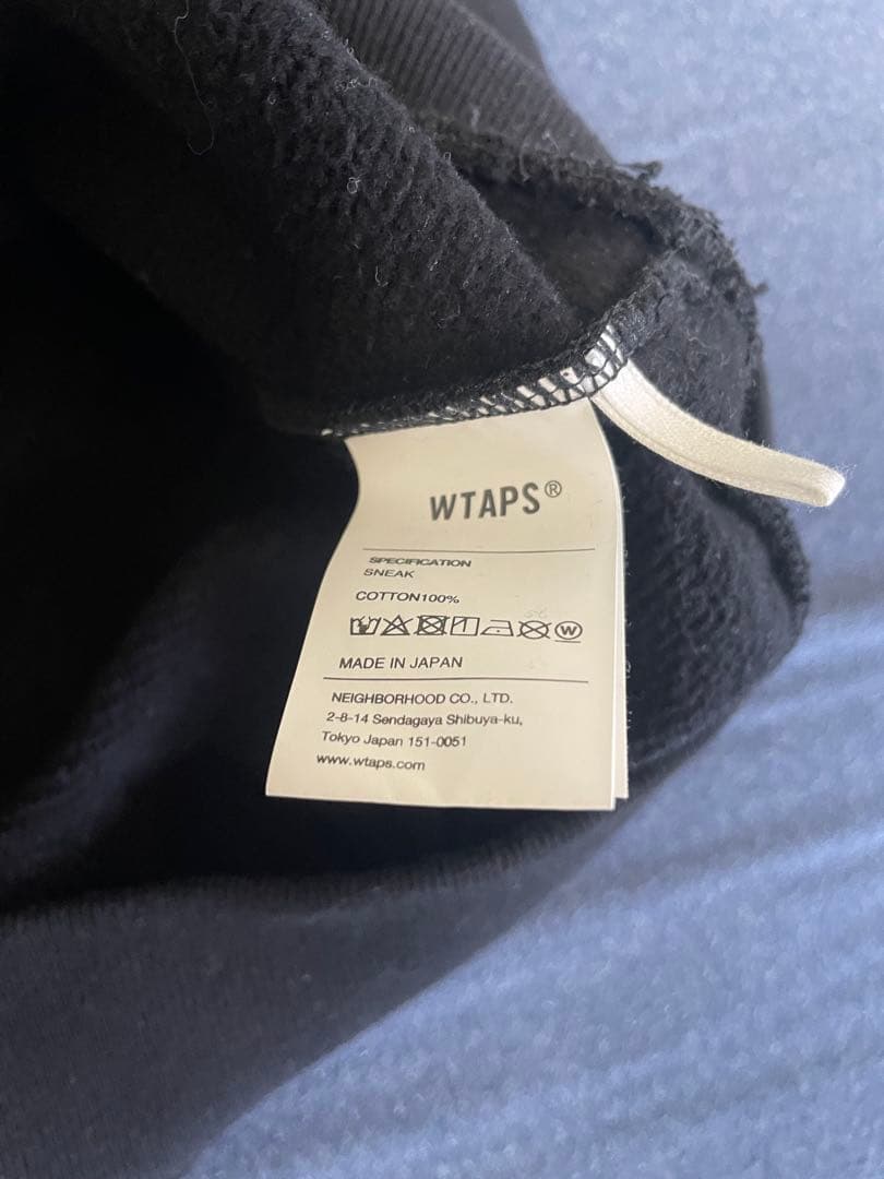 WTAPS ブラックパーカー サイズX03