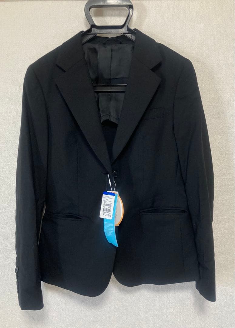 I.M.G.Nブラック洋服の青山　レディースパンツスーツ上下5号