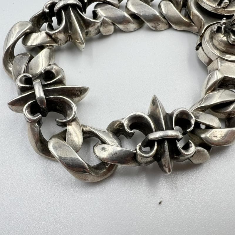  ORDER ブレスレット 喜平 FDL リンクス ダブルクラウン