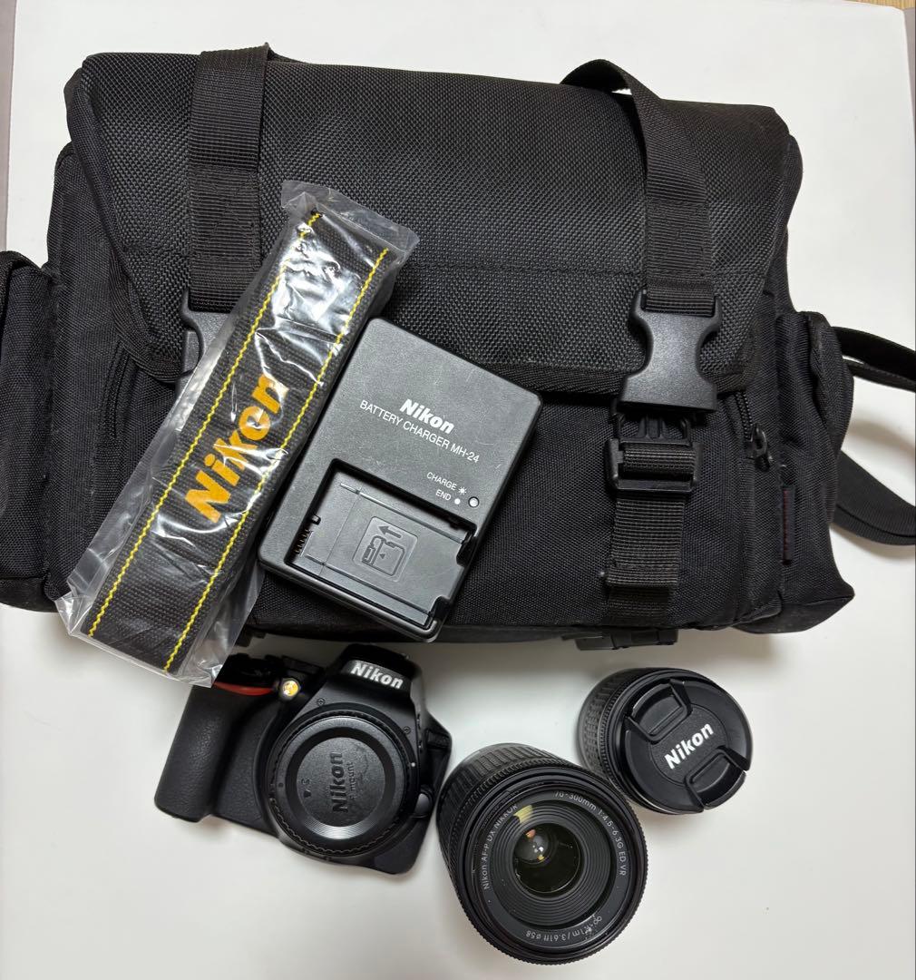 【ワケあり】Nikon デジタル一眼レフカメラセット　D5600
