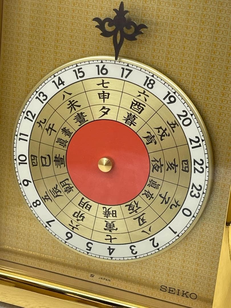 新品 服部時計店 創業100周年 干支時計 置時計 ’81年 非売品 SEIKO