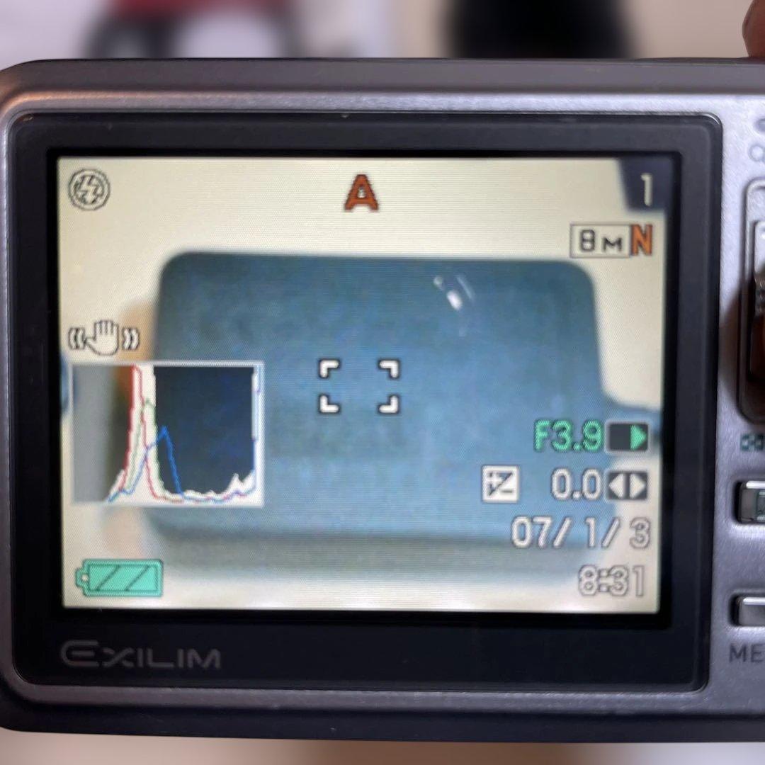 カシオ　EX-V8 デジタルカメラ　コンデジ　撮影可