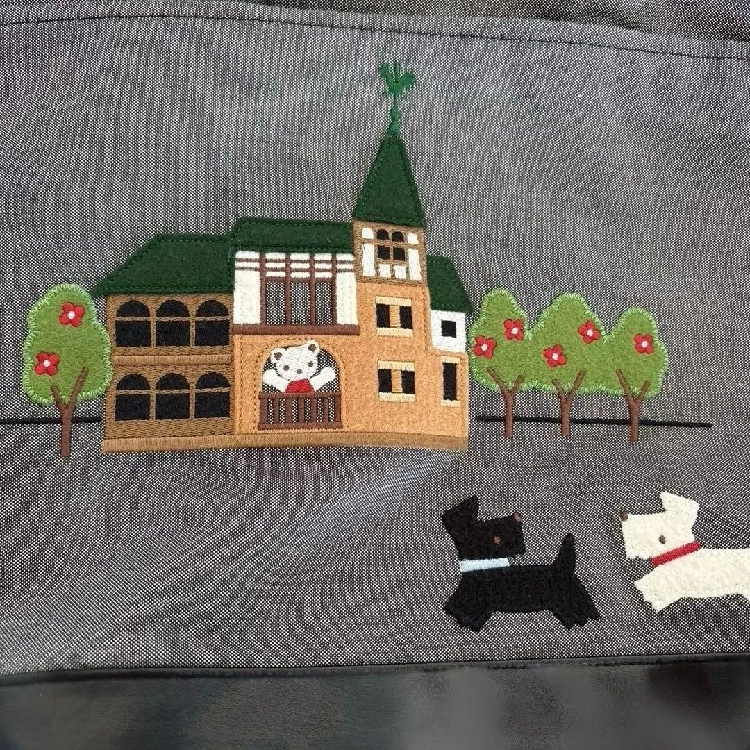 ファミリア　刺繍デザイン トートバッグ