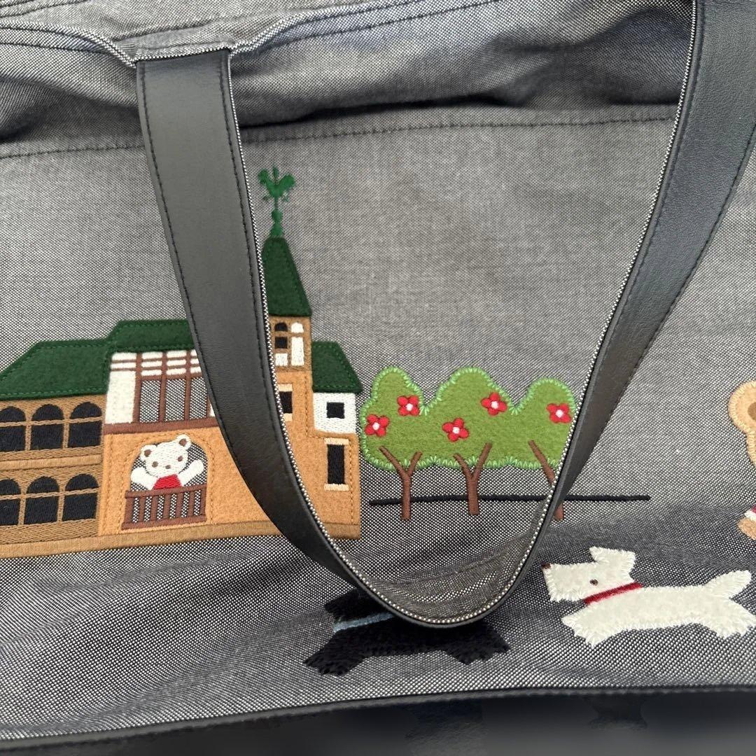 ファミリア　刺繍デザイン トートバッグ