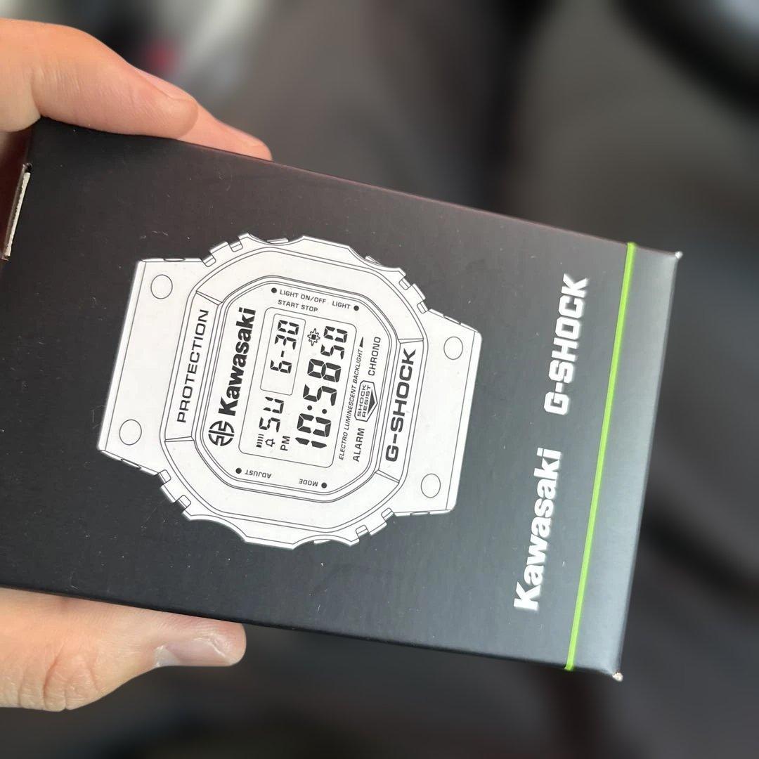 最安値‼️G-SHOCKカワサキコラボ腕時計