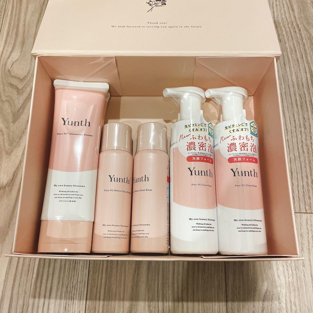 Yunth / 洗顔フォーム&クレンジングクリーム 6点＋αセット
