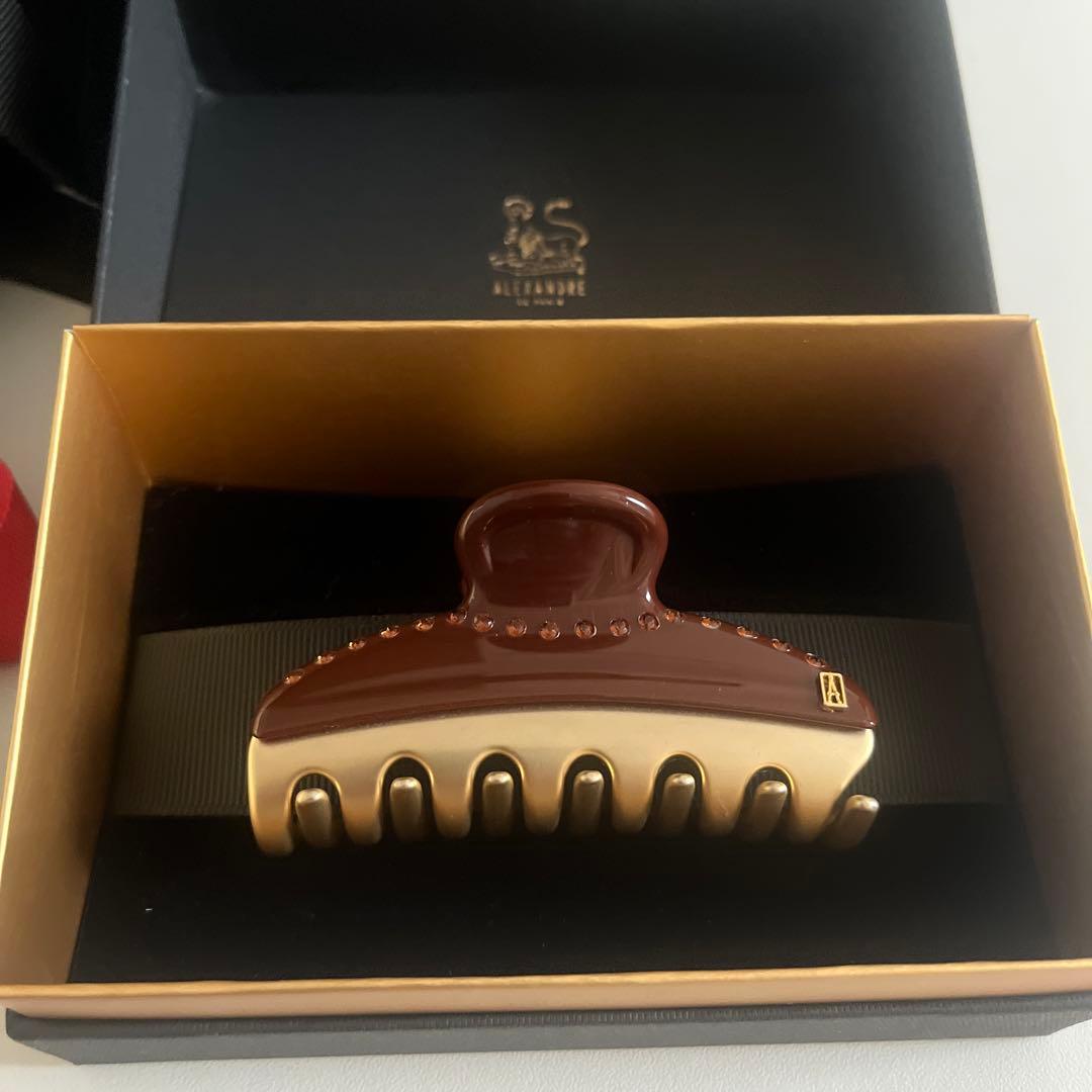 アレクサンドルドゥパリ ヘアクリップ ギフトボックス付き