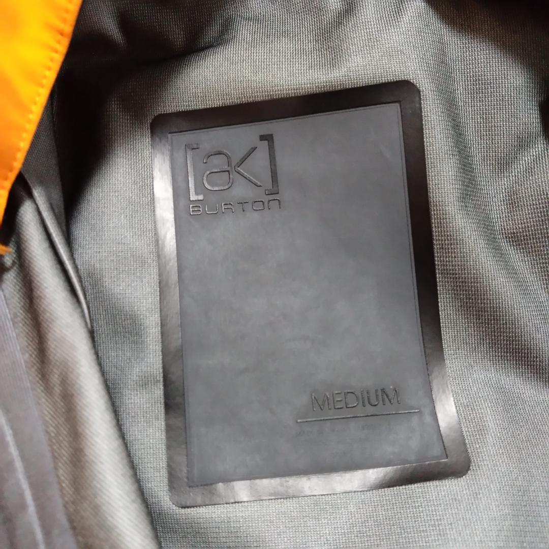 BURTON　ak 　M　スノーボードウェア　GORE-TEX　調整バンド　雪山