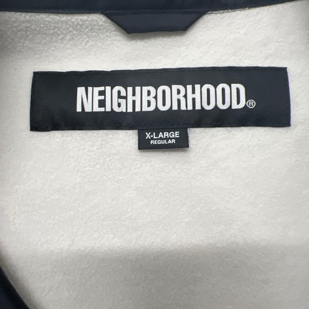 NEIGHBORHOOD ナイロン　裏フリースコーチジャケット　XL
