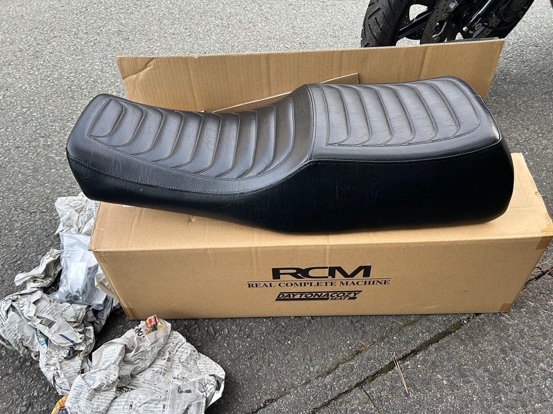 KZ1000mk2、Z750FX デイトナRCM COZYシート