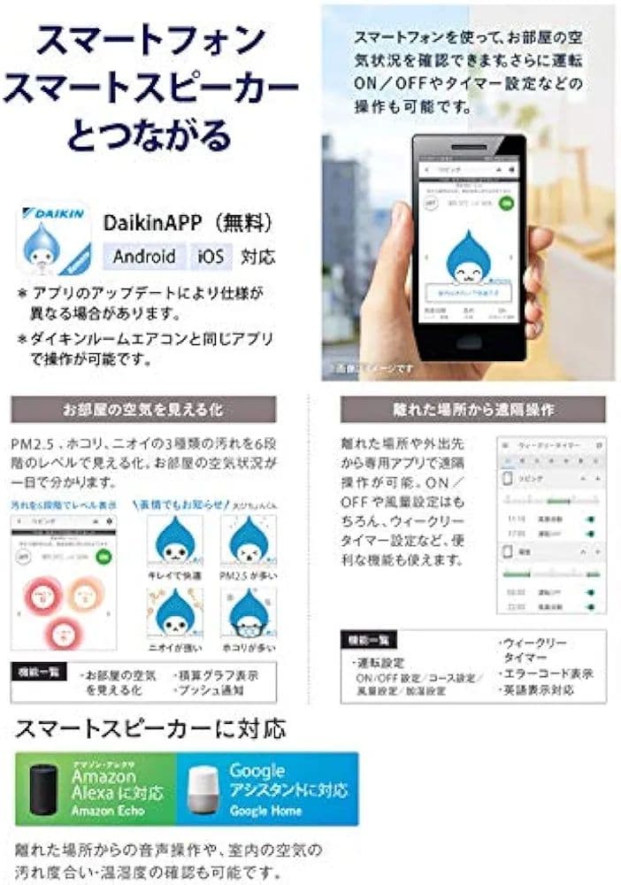 ダイキン ストリーマ空気清浄機