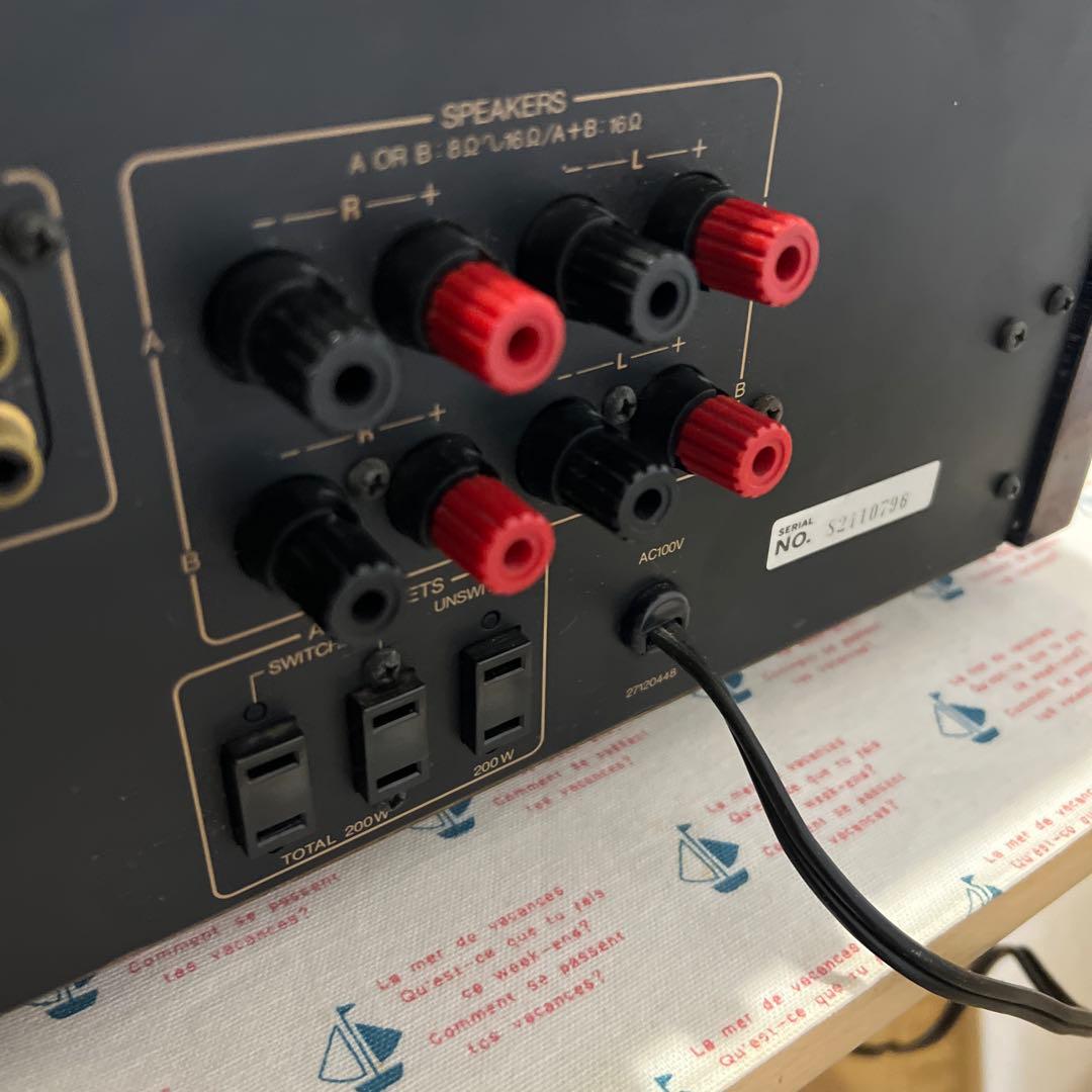 オンキョーA-820GTR 幻の名機　動作品　保証有　RCA端子全てK18GP