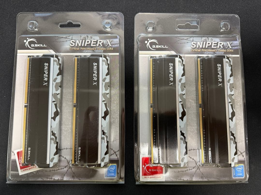 メモリー G.SKILL SNIPER X DDR4 32GB (4x8GB)