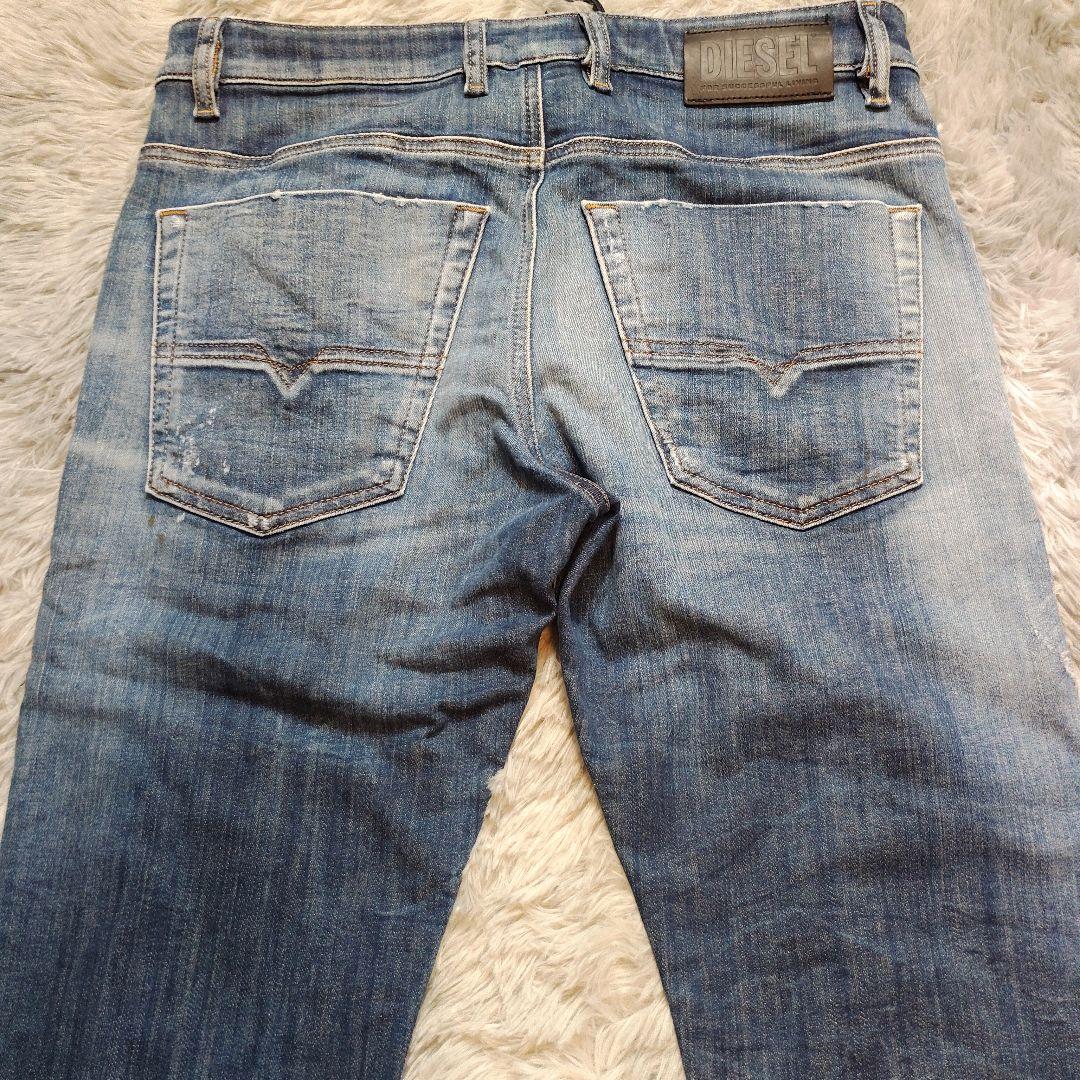 DIESEL ディーゼル KROOLEY JOGG W30 スウェットデニム