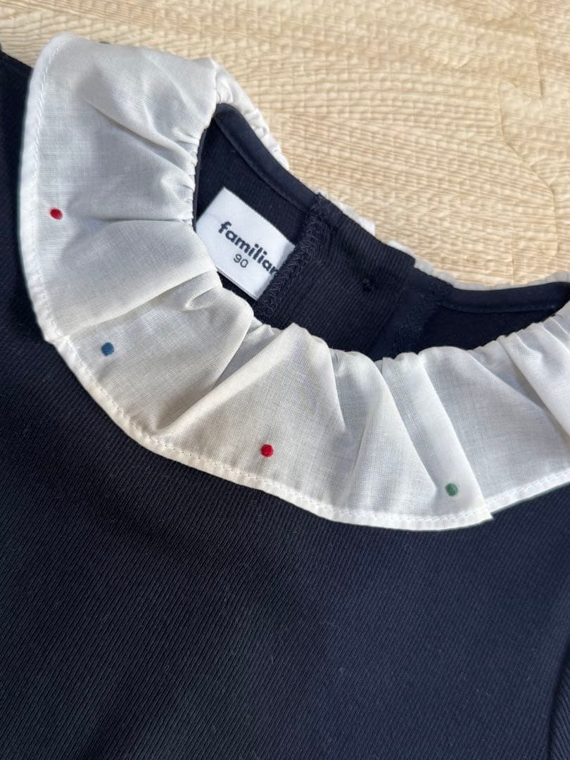 ファミリア 長袖ワンピース familiar テリア　美品　入園式にも
