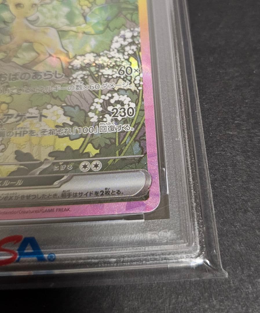 ポケモンカードゲーム　リーフィアex　SAR　PSA10
