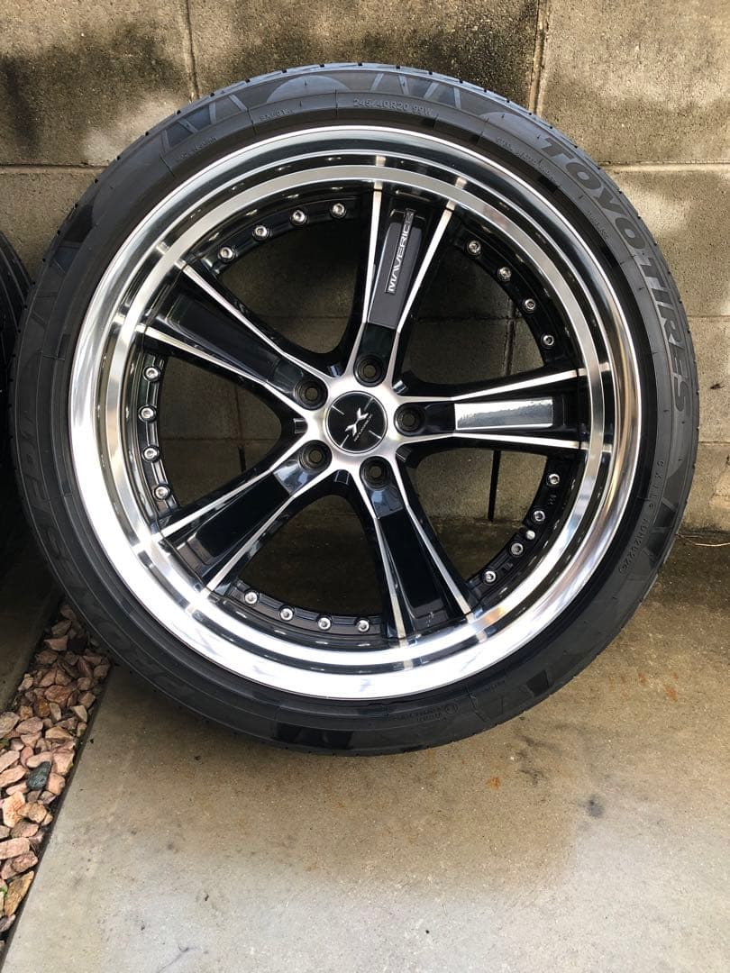 ウェッズ マーベリック 005s段リム 国産タイヤ4本セット