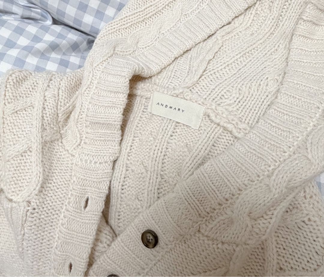 【♡商品】アンドマリー Mary logo cable knit set