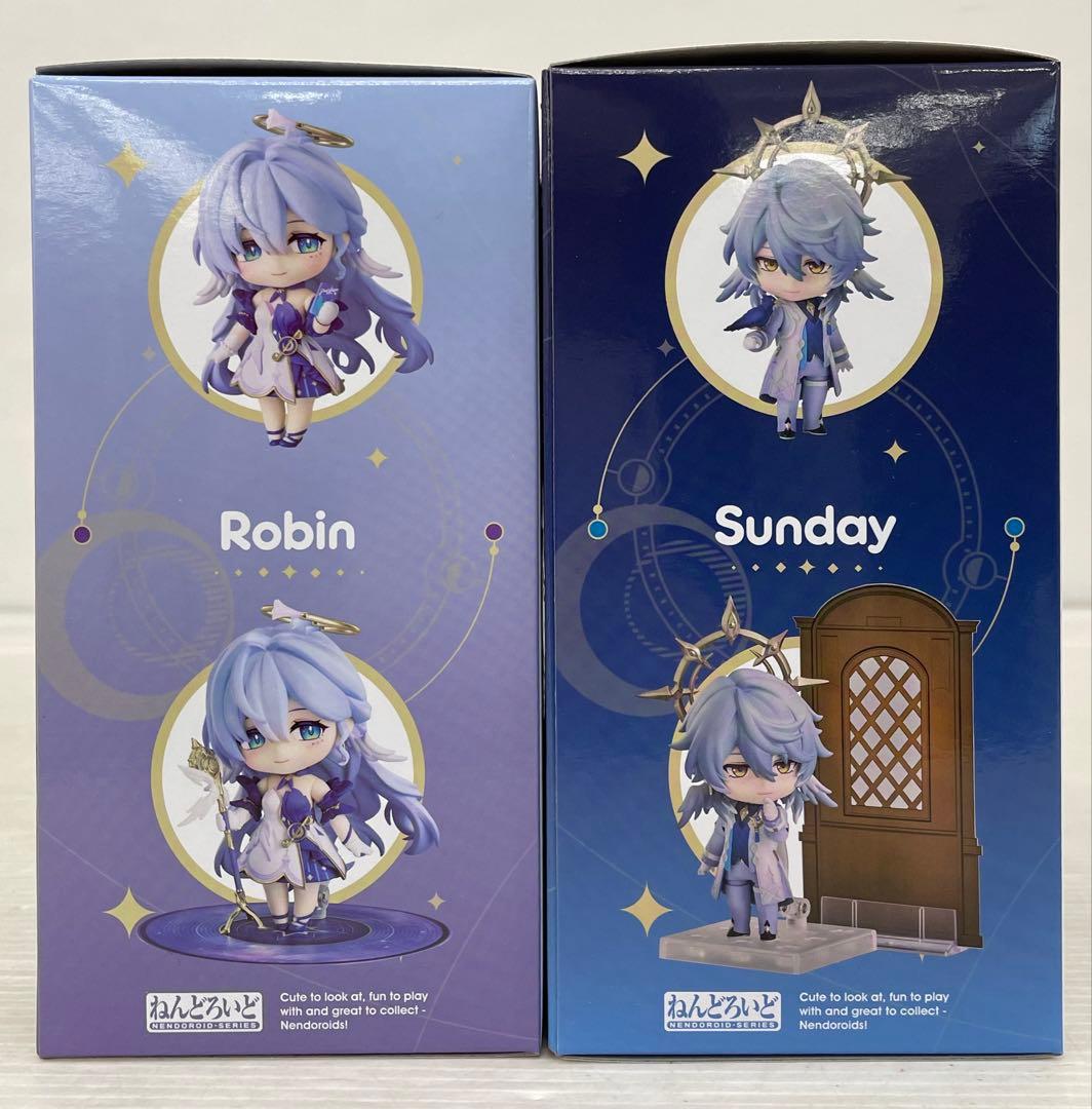 kntoy59-0736 ねんどろいど　サンデー　ロビン　2種セット