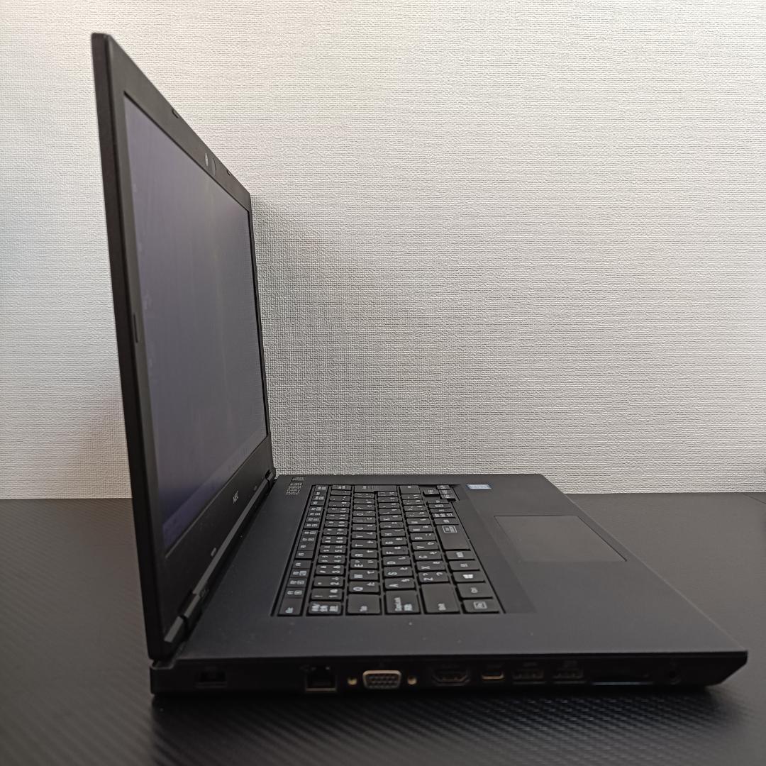 NEC ノートPC i5 256GB SSD メモリ8GB DVD wifi 黒