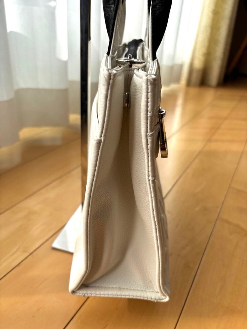 【美品】CASTELBAJAC カステルバジャック ホワイト トートバッグ