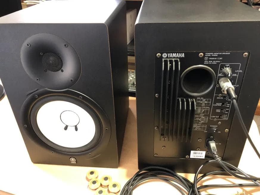 値下げしました　YAMAHA パワードモニタースピーカー HS-80M ペア