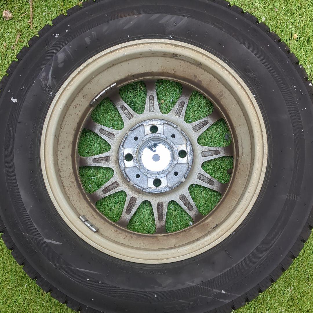 ブリヂストン 145/80R13 750 スタッドレスタイヤホイールセット