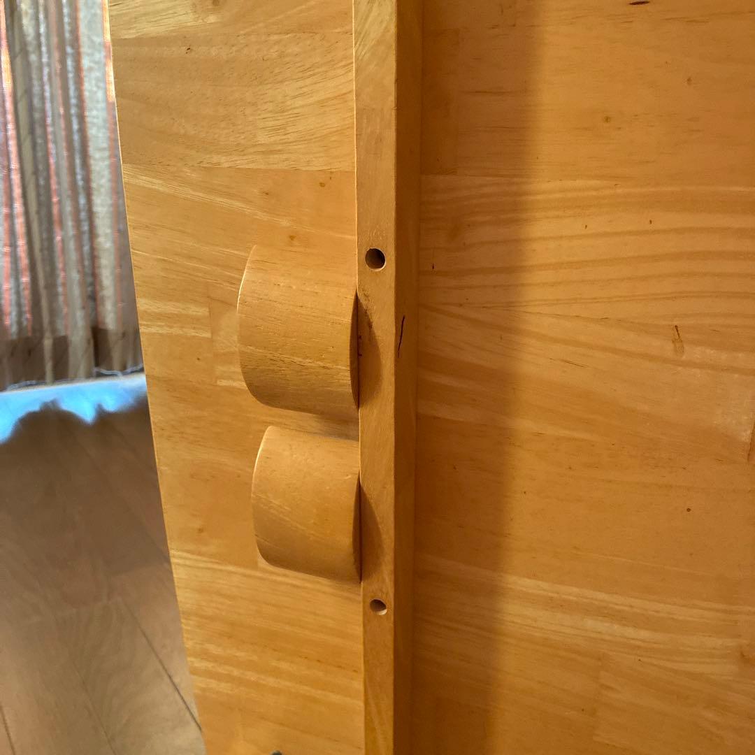 ナチュラルウッド 長方形 木製座卓