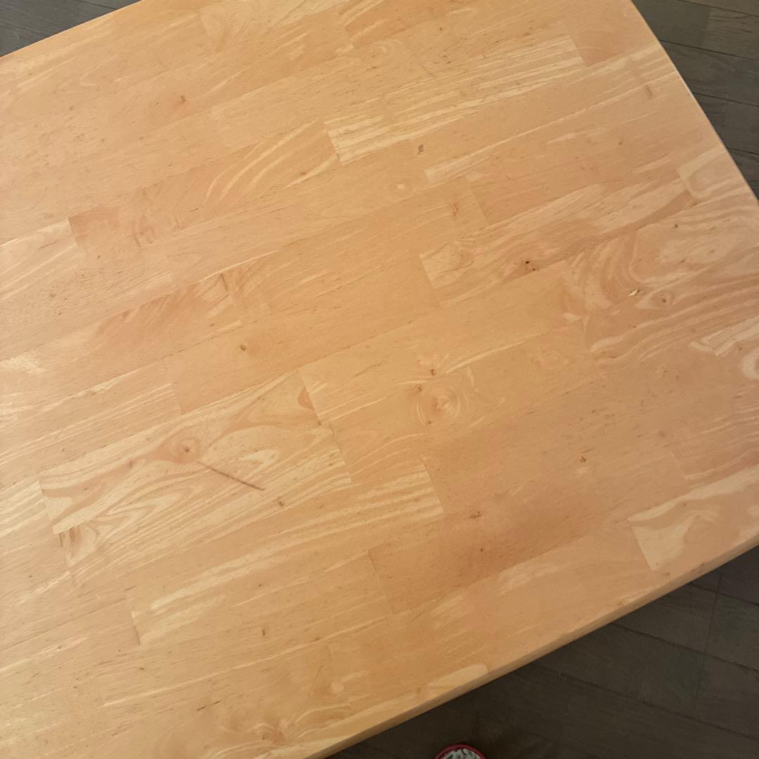 ナチュラルウッド 長方形 木製座卓