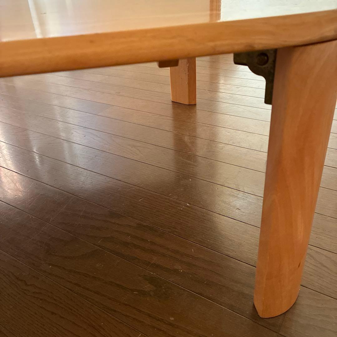 ナチュラルウッド 長方形 木製座卓