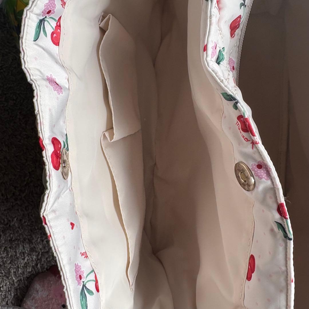 mezzo piano cath kidston マザーズバック　うさぎチャーム