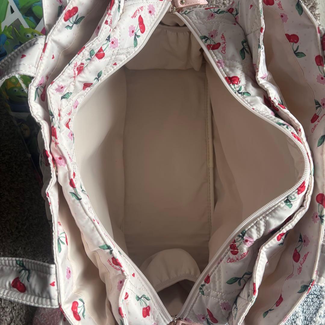 mezzo piano cath kidston マザーズバック　うさぎチャーム