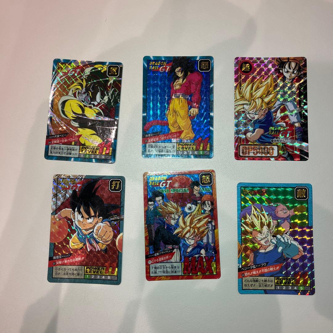 ドラゴンボールGT ホロカード 6枚セット
