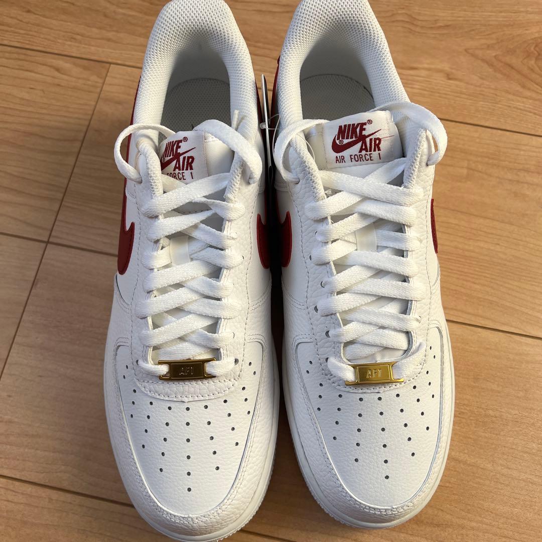 T*I様 Nike Air Force 1 '07 ホワイト/チームレッド 27