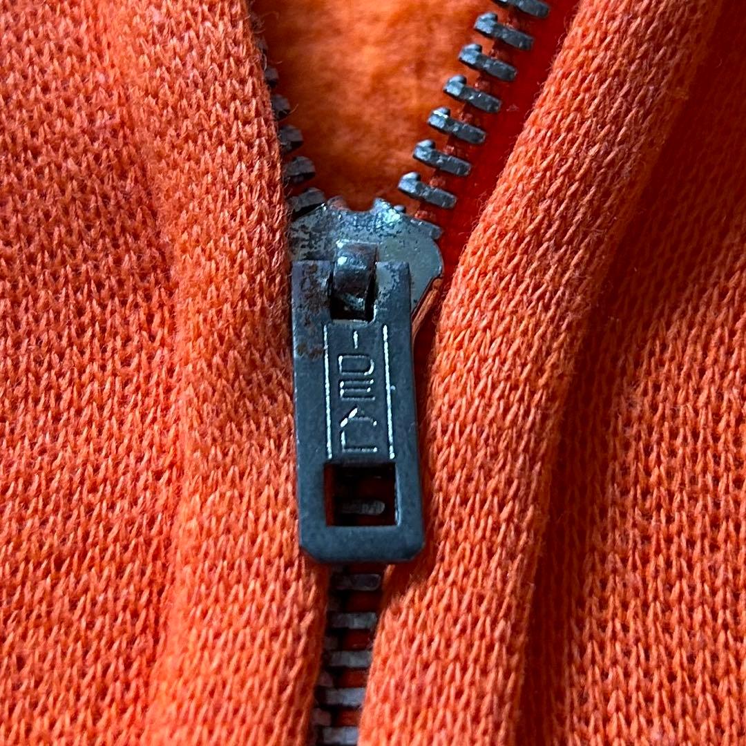 vintage 80s usa製 片爪ジッパー zip hoodie