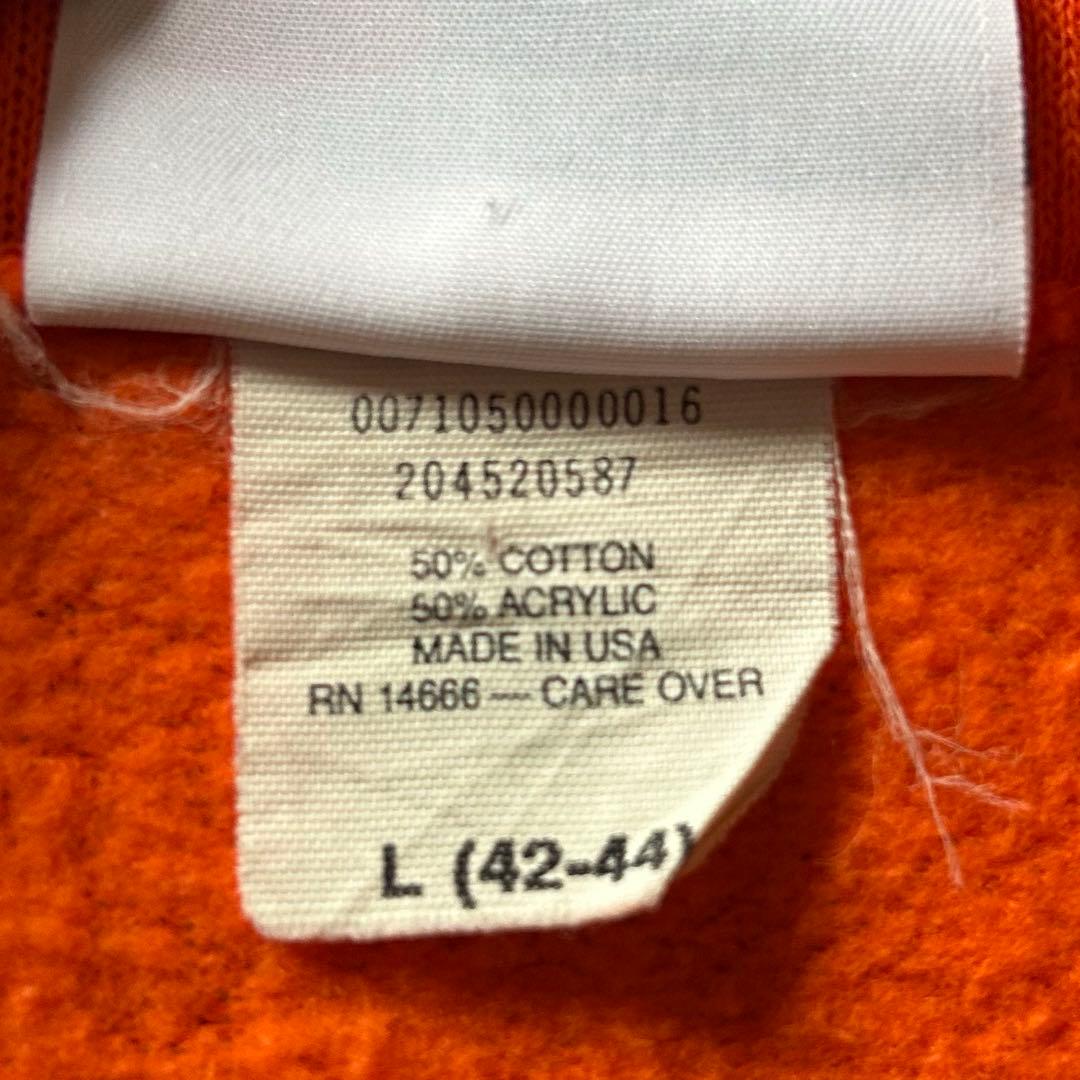 vintage 80s usa製 片爪ジッパー zip hoodie