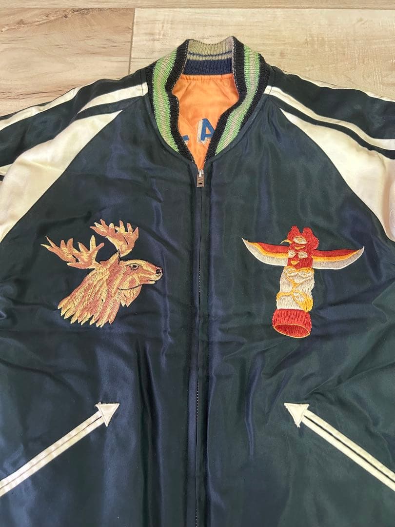 z*a様 ALASKA スカジャン　アラスカ　アラジャン