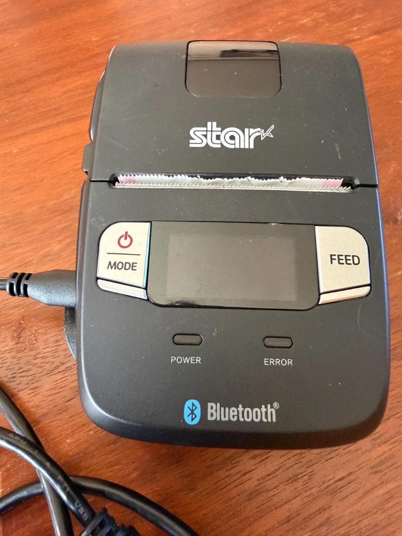 【楽天ペイ対応】STAR モバイルプリンター SM-L200 説明書・用紙付き