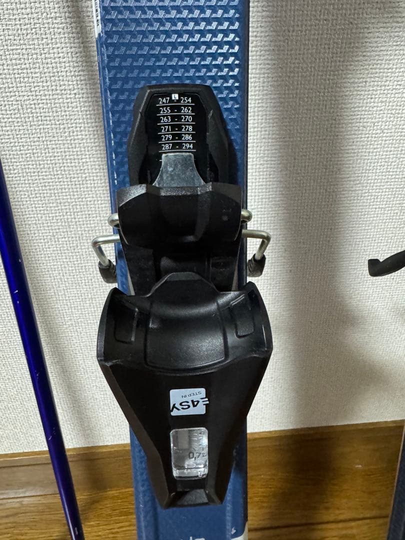 【美品】STREUL ST-JB 140cmジュニアスキーセット【専用ケース付】