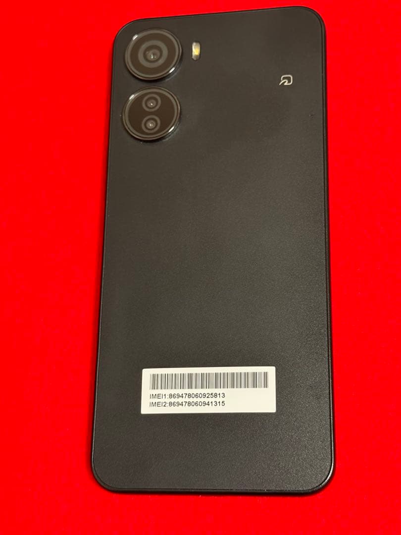 や*ん様 Libero 5GIV(ZTE)スマートフォン／ブラック:ケース付き