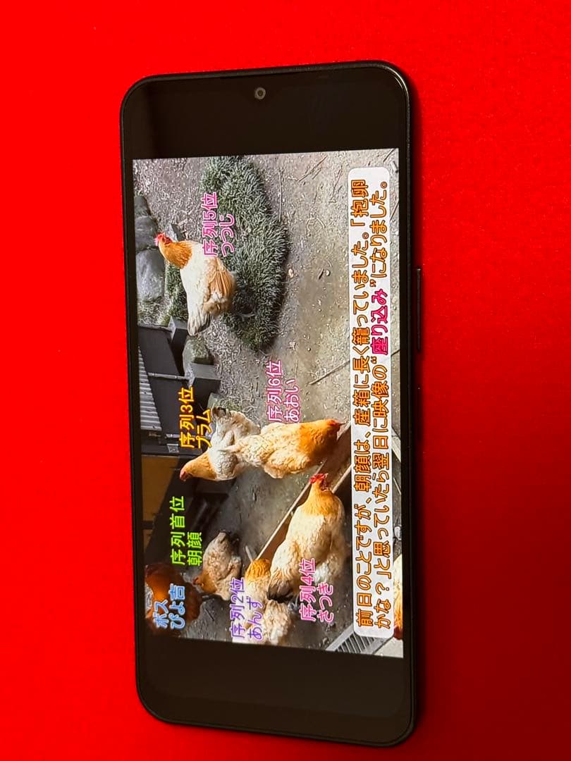 や*ん様 Libero 5GIV(ZTE)スマートフォン／ブラック:ケース付き