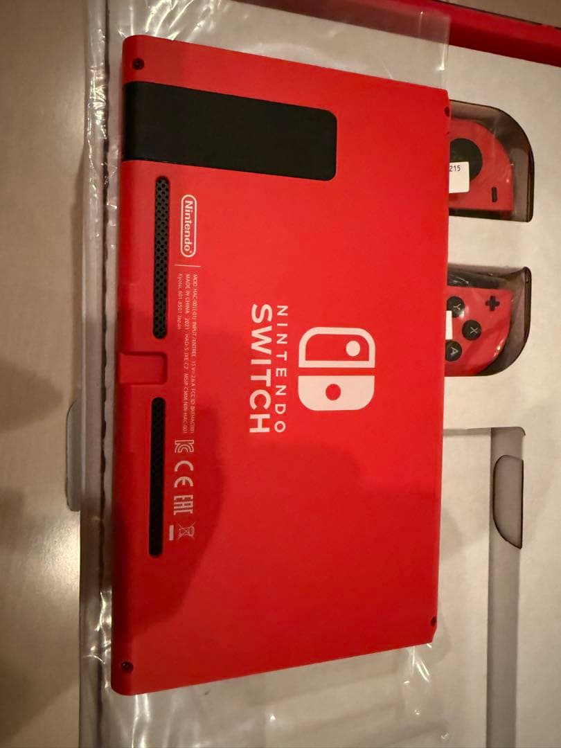 ☆美品☆ SWITCH/マリオレッド×ブルー セット　Switch マリオレッド