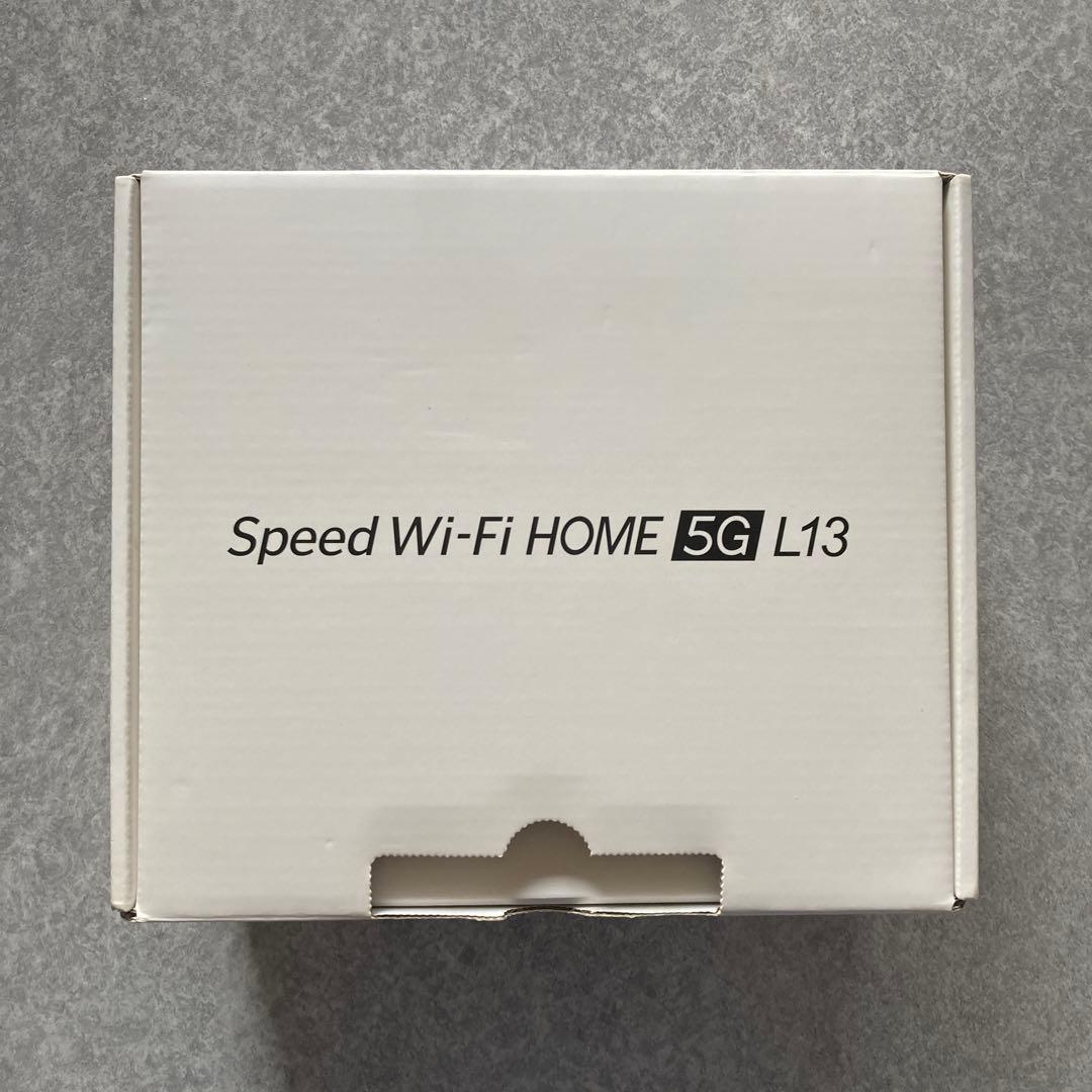 中古 Speed Wi-Fi  5G L13 ZTR02