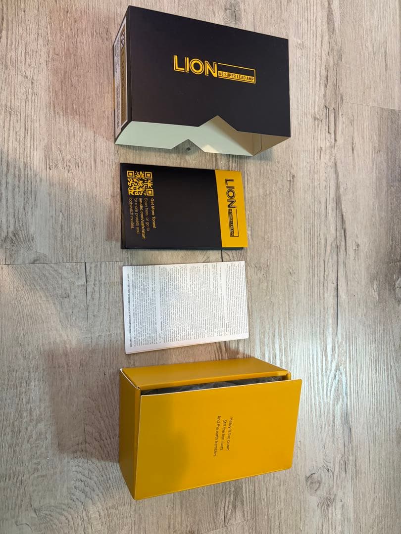 UAFX Lion ‘68 super Lead Amp 美品