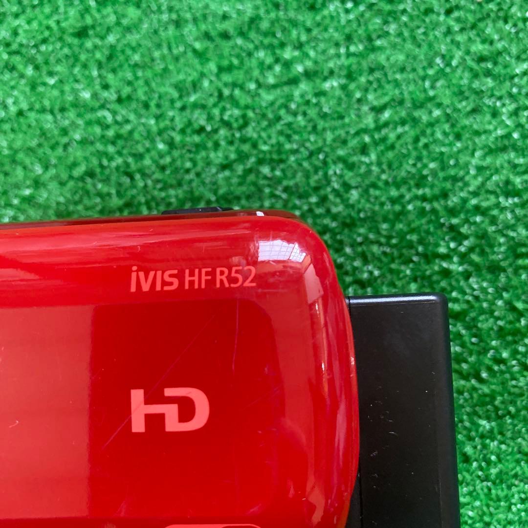 Canon ビデオカメラ　ivis HF R52 レッド