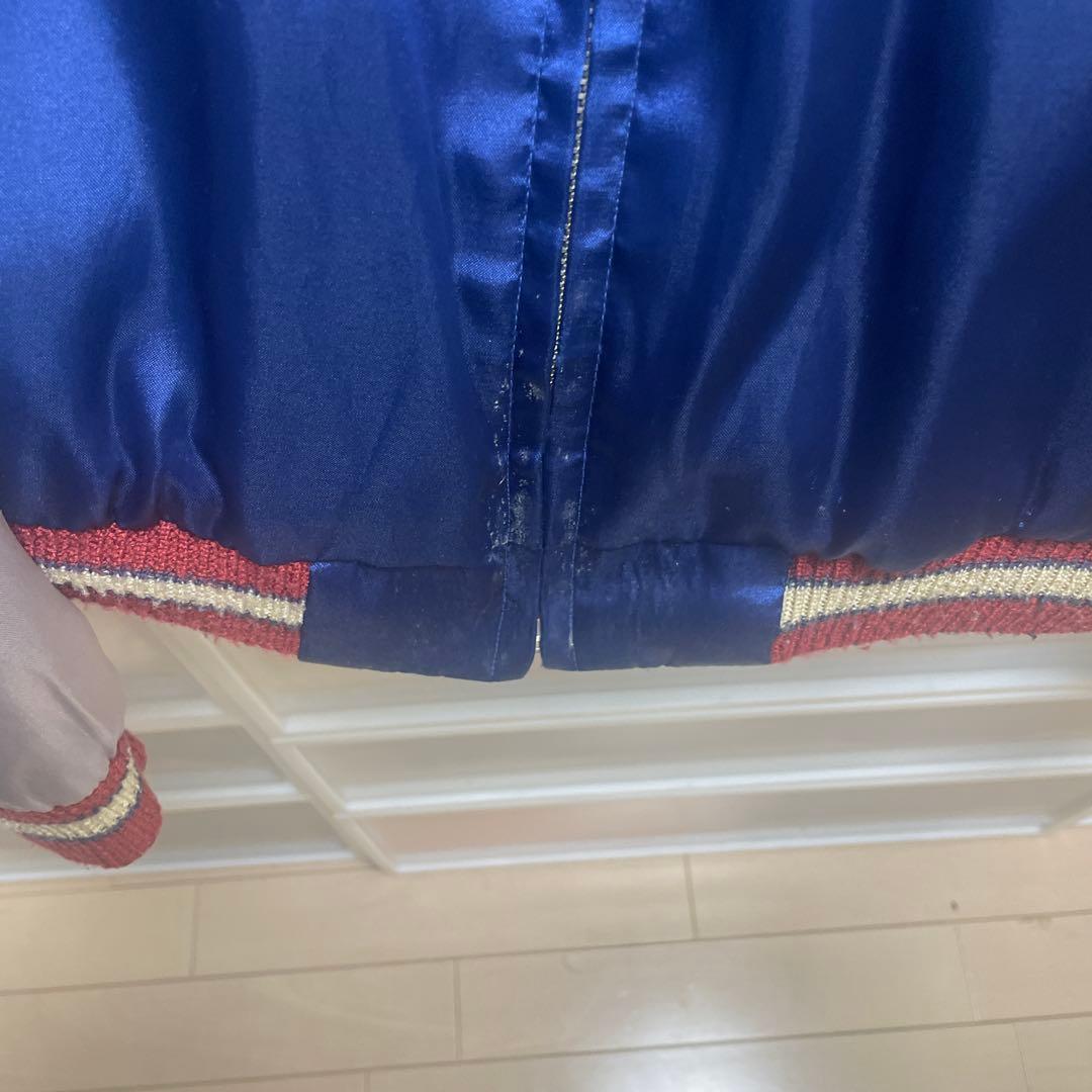 虎と龍刺繍 スカジャン