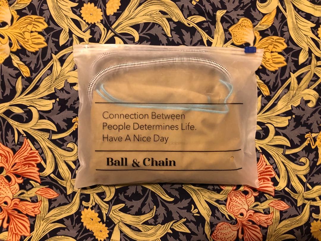 コスメキッチン　くらはしれい　ボールアンドチェーン　エコバッグ